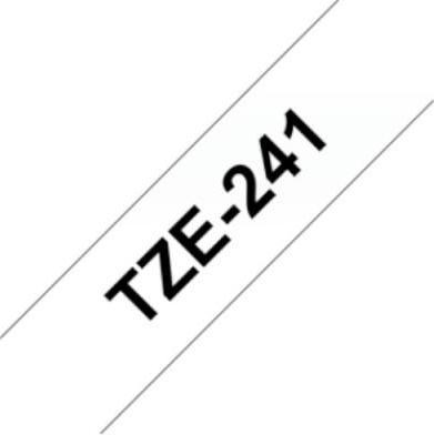 Produktbild Rillstab Beschriftungsband P-Touch TZe 18mm breit (1.80 cm, Schwarz)