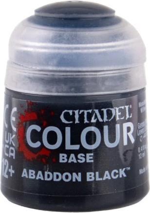 Image du produit Games Workshop Base - black abaddon (Matières plastiques)