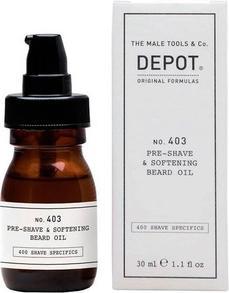 Image du produit Depot No. 403 Pre-Shave & Softening Beard Oil 30ml (30 ml)