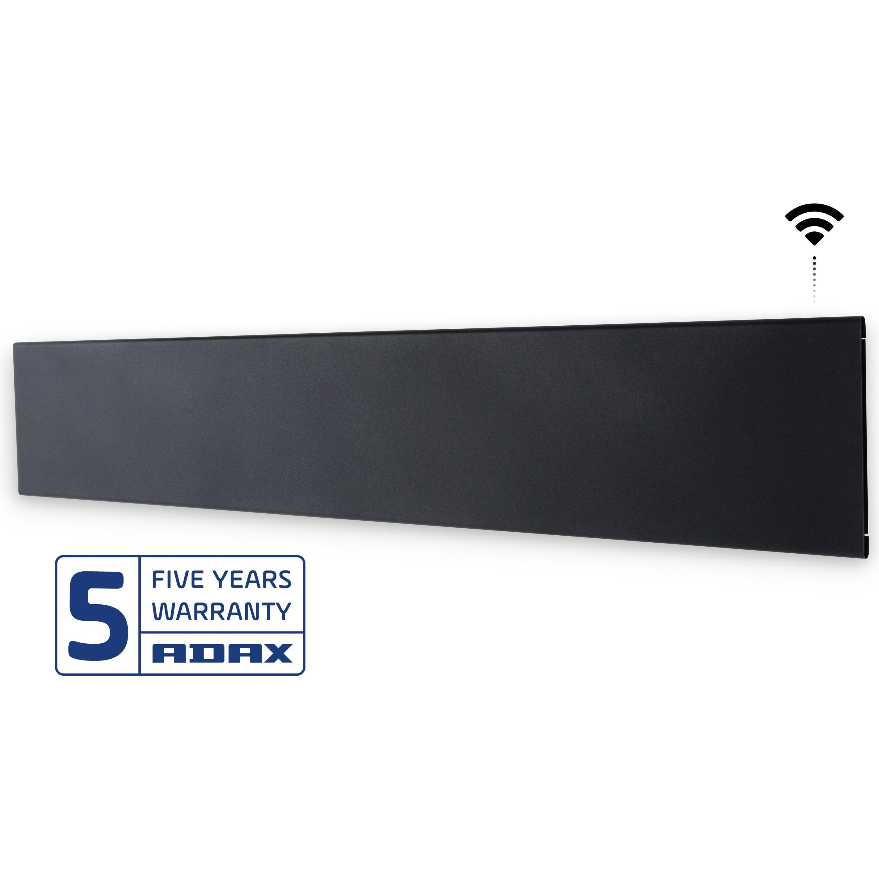 Adax Neo w/ Wi-Fi L 12, Heizkörper, Grau