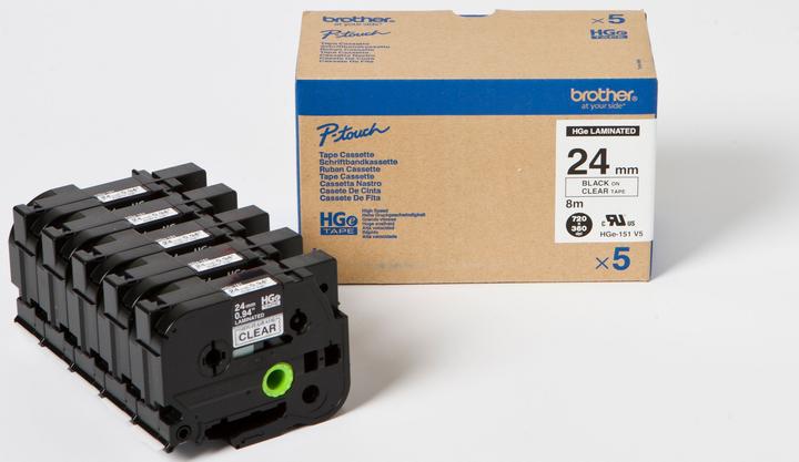 Produktbild Brother Hge-151v5 (2.40 cm, Schwarz, Transparent)