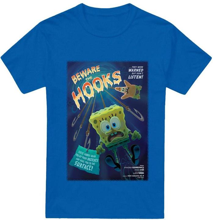 Produktbild Spongebob Squarepants Beware The Hooks TShirt (XL)