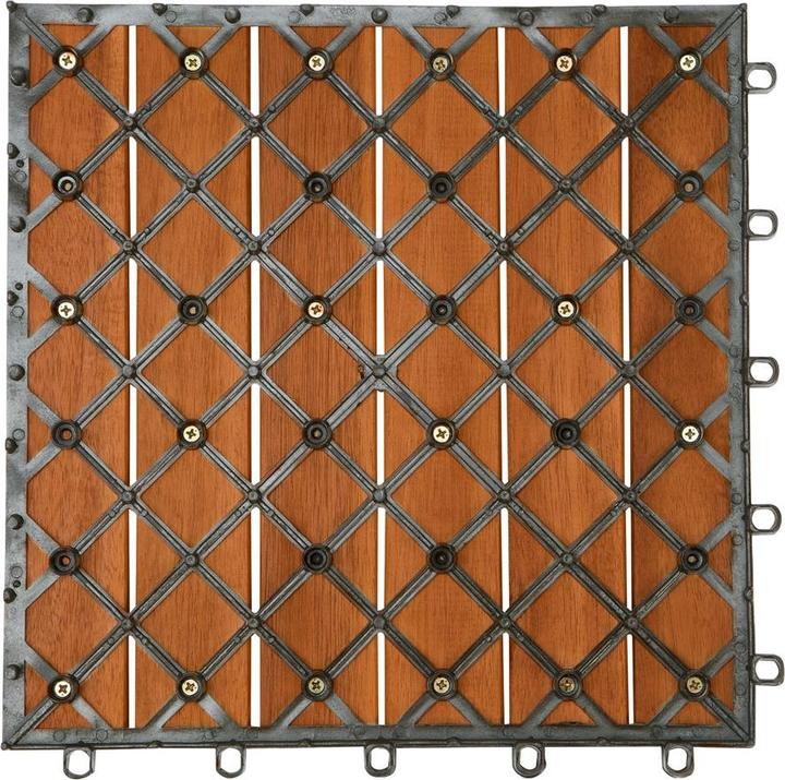 Produktbild Casaria Holzfliese (33 x, 30 x 30 cm)