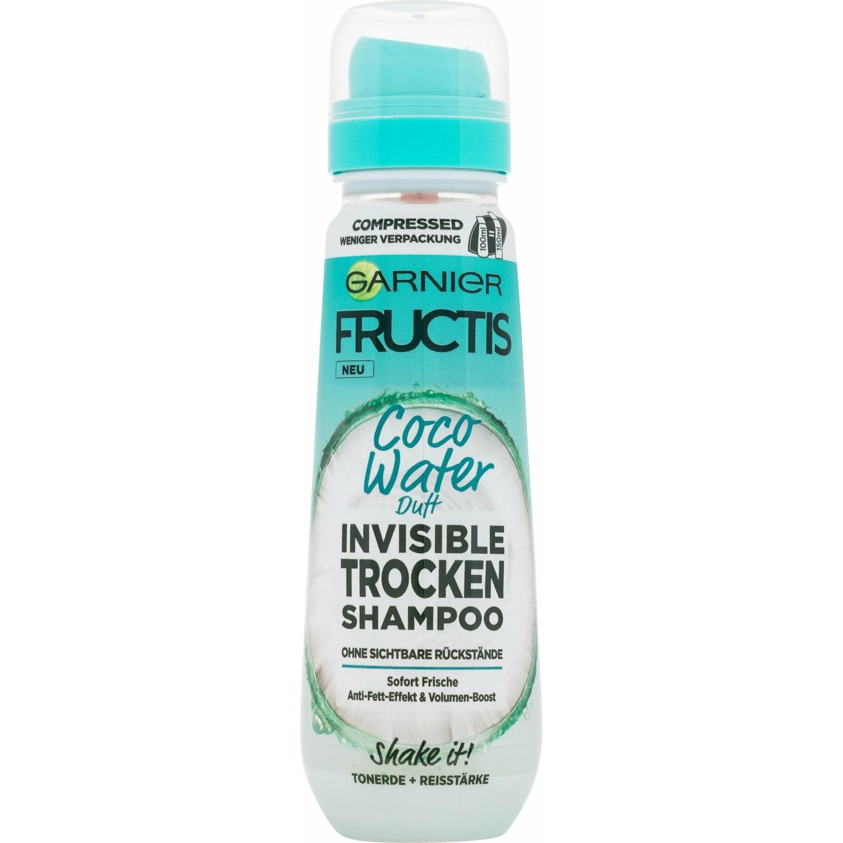 Garnier, Shampoo, Coco Water Invisible (100 ml, Trockenshampoo)
