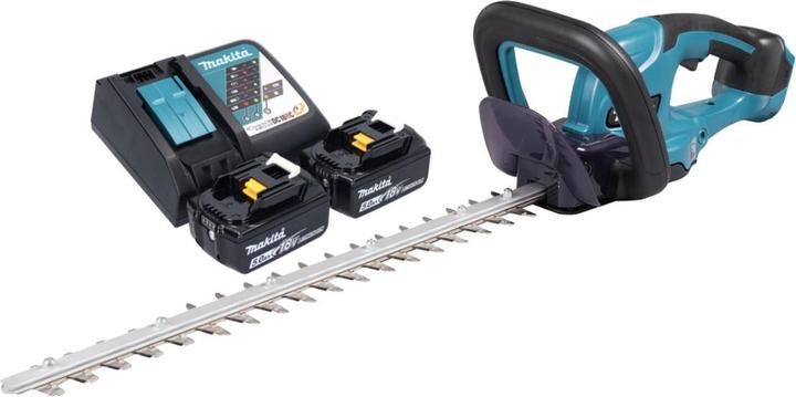 Produktbild Makita DUH 507 RT2 Akku Heckenschere 18 V 50 cm + 2x Akku 5,0 Ah + Ladegerät (Akkubetrieb)