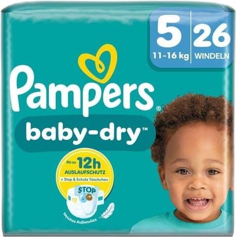 Produktbild Pampers Baby-Dry (Gr. 5, 26 Stk.)