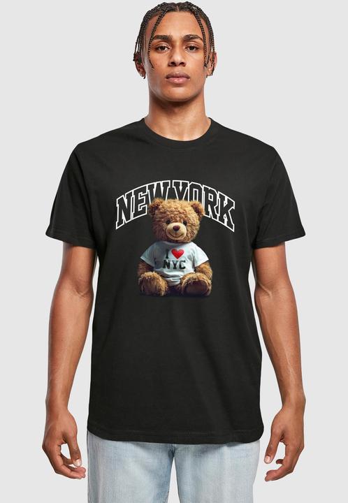 Actual product image Mister Tee MisterTee New York College Bear Tee - 179967 (L)