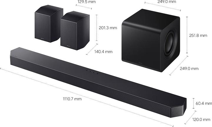 Actual product image Samsung HW-Q930H/EN (580 W, 9.1.4 Channels)