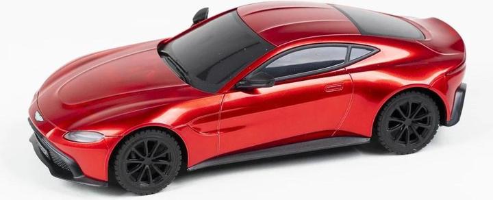 Actual product image Tec-Toy Aston Martin Vantage car with lights, red, 1:24