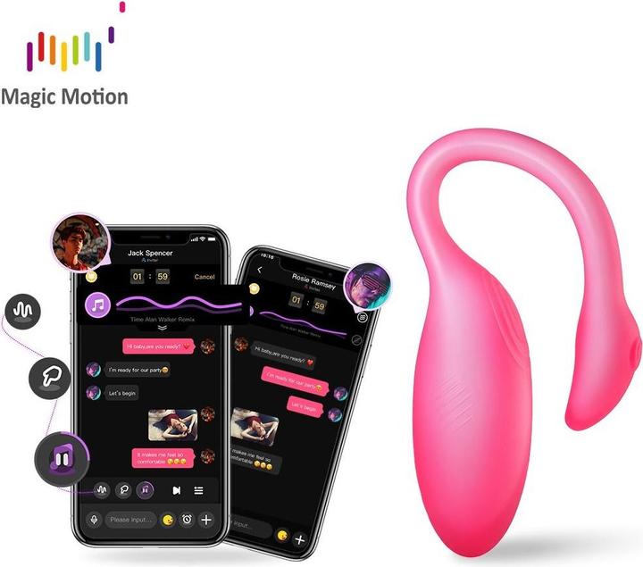 Produktbild Magic Motion Flamingo Max Vibrierendes Bullet Rosa