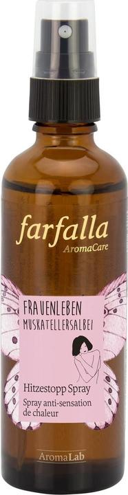 Image du produit Farfalla La vie des femmes - Spray anti-chaleur à la sauge sclarée (Crème pour le corps, 75 ml)