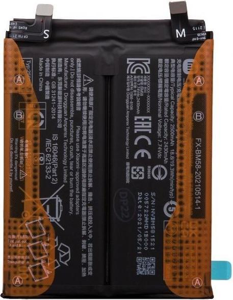 Xiaomi BM58 Original-Akku 2500 mAh (Service Pack)