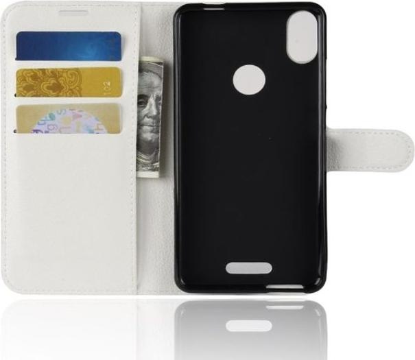 Actual product image MU Classic Litchi Leather Bookcover Series (Wiko View Max)