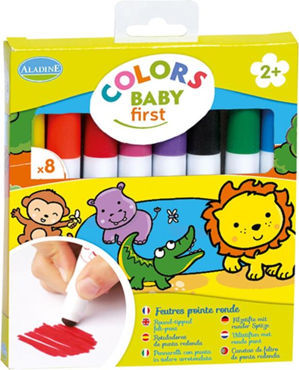 Image du produit Aladine Stylos à pointe feutre bébé (8x)