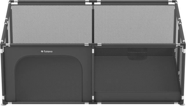 Immagine prodotto Tulano Cozy 22 Graphit Kinderlaufstall - 180 cm (120 cm, 180 cm)