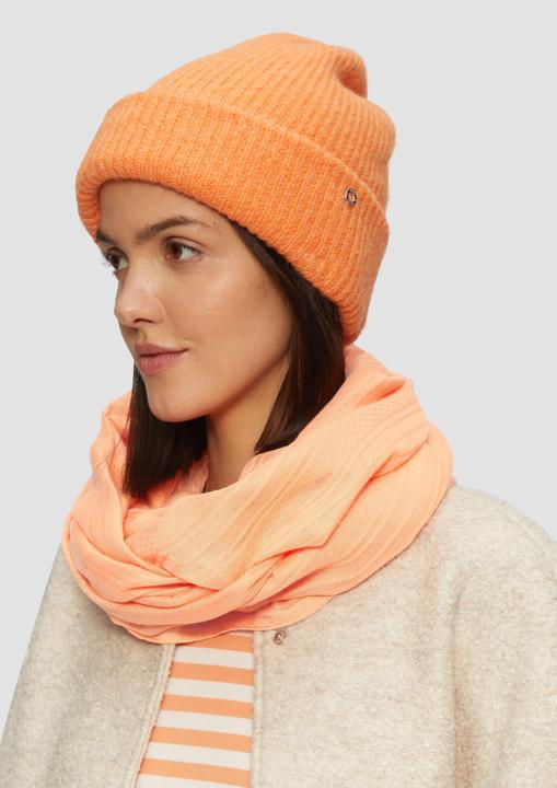 Produktbild s.Oliver Snood Loop-Schal aus Webware