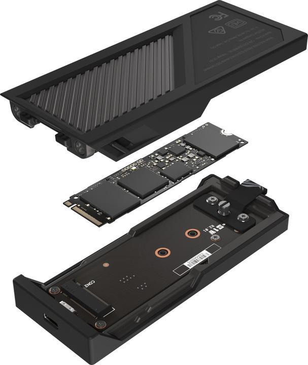 Produktbild ASUS Geh USB ROG STRIX AIOLOS SSD Speichergehäuse (M.2)