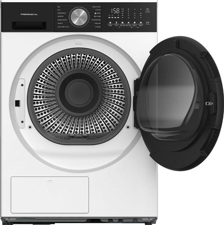 Immagine prodotto Kibernetik PLTR509 PrimeLine Wärmepumpentrockner 9kg B Klasse Weiss (9 kg, A destra)