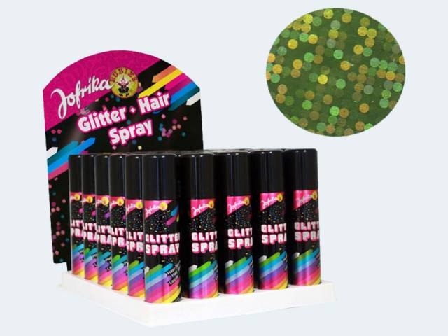 Produktbild Jofrika Haarspray Glitter, grün