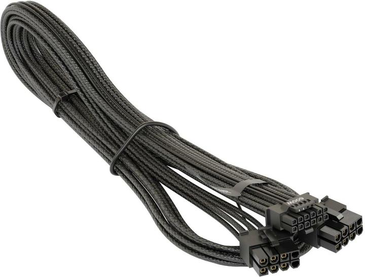 Seasonic 12VHPWR Adapterkabel 75 cm, zwart (75 cm, PCIe)
