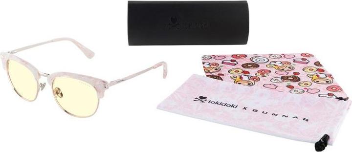 Actual product image Gunnar Gaming Brille Donutella Tokidoki PinkSprinkles Amber