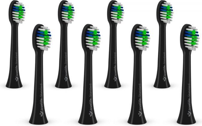 Immagine prodotto Truelife SonicBrush testine compatte nere TLSBCHBST8 (8 x)
