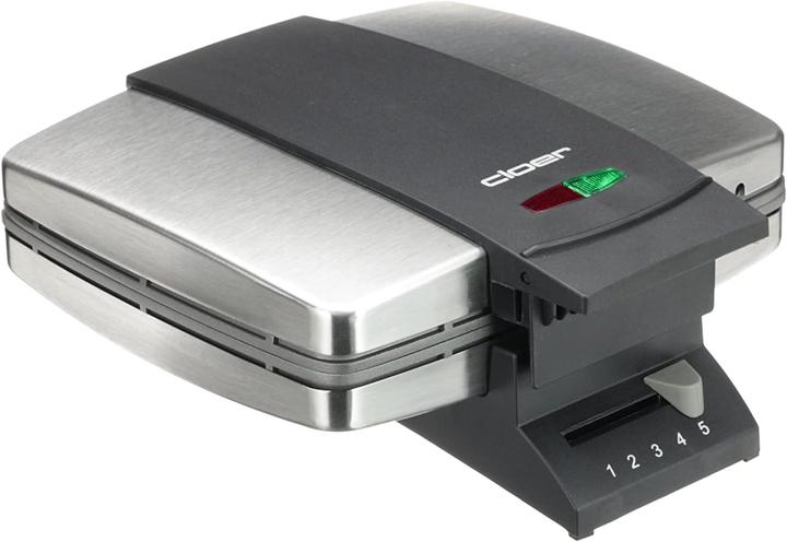 Immagine prodotto Cloer 1445 Ferro per cialde di Bruxelles in acciaio inox singolo