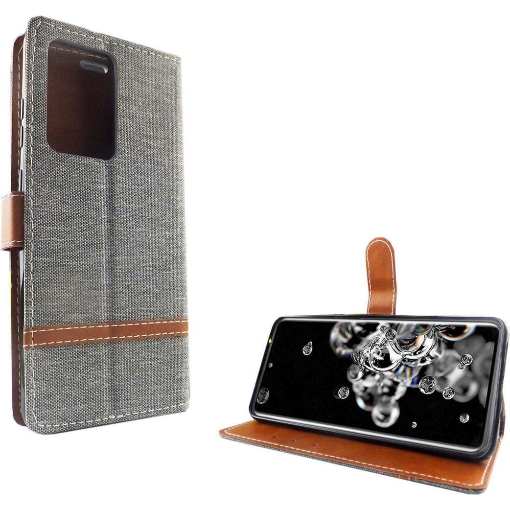 König Design Hülle Handy Schutz für Samsung Galaxy S20 Ultra Case Cover Tasche Wallet Etui (Samsung Galaxy S20 Ultra), S...