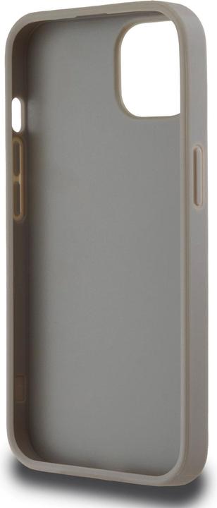 Image du produit DKNY PU Leather Checkered Pattern and Stripe Case pour iPhone 13 Beige (Apple iPhone 13)