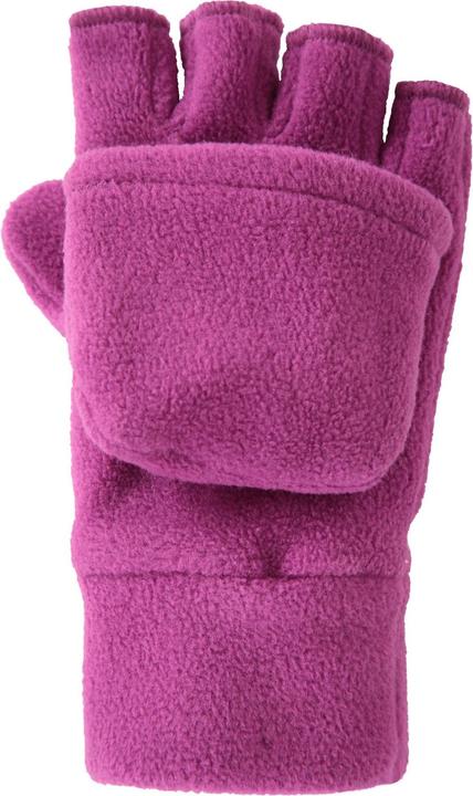 Actual product image Mountain Warehouse Childrens/Kids Fingerless Fleece Mittens (S, M)
