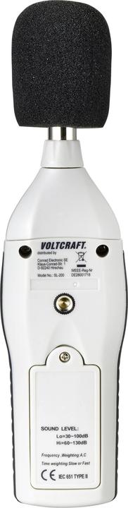 Actual product image Voltcraft Sound Level Meter SL-200 3