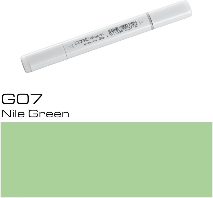 Image du produit Copic Sketch type G - 07 (G07 - Nile Green, 1 x)