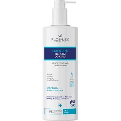 Floslek, Bodylotion, Fos-lok Emolimo Body Balm empfindlich, trocken, 400 ml (Körperlotion, 400 ml)
