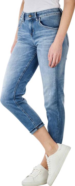 Actual product image Drykorn Low Waist Like Jeans Relaxed Carrot Fit Blue (W25/L32)