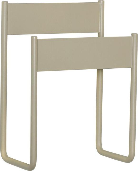 Hübsch Inbetween Magazine Holder Light grey (19 x 12 x 26 cm)