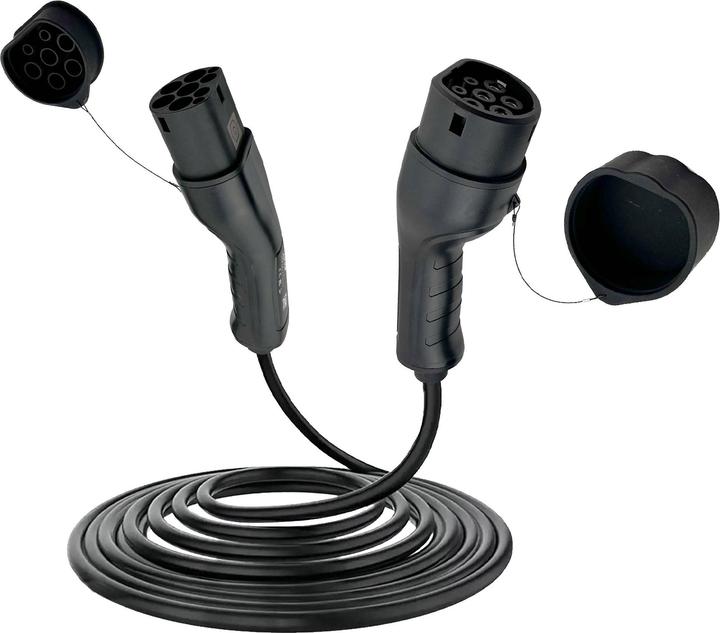 Actual product image InLine ® EV Autoladekabel 22kW Typ2, 3-phasig, 10m (Type 2, 22 kW, 32 A, 10 m)