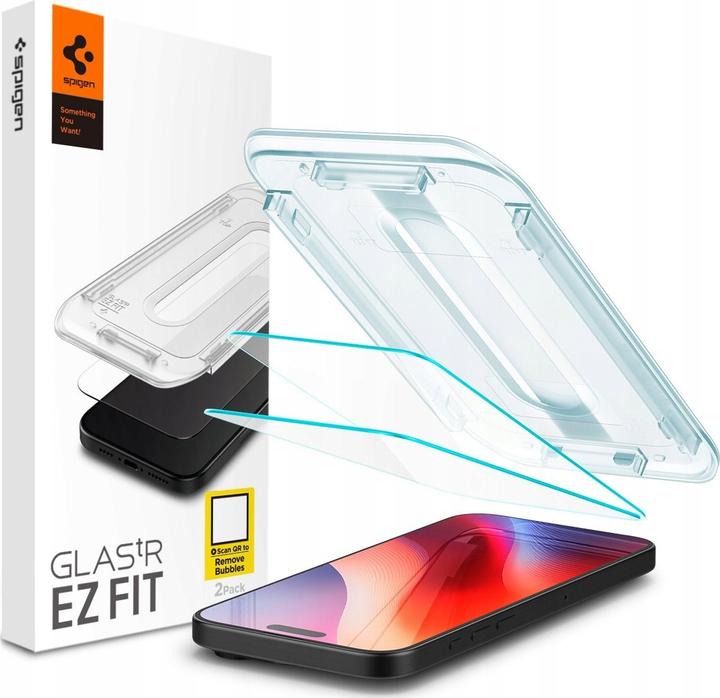 Spigen Glas (2 Pezzo/i, Apple iPhone 16 Pro)