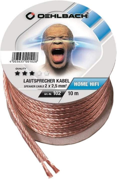 Actual product image Oehlbach Sp25 (10 m, 2.50 mm²)