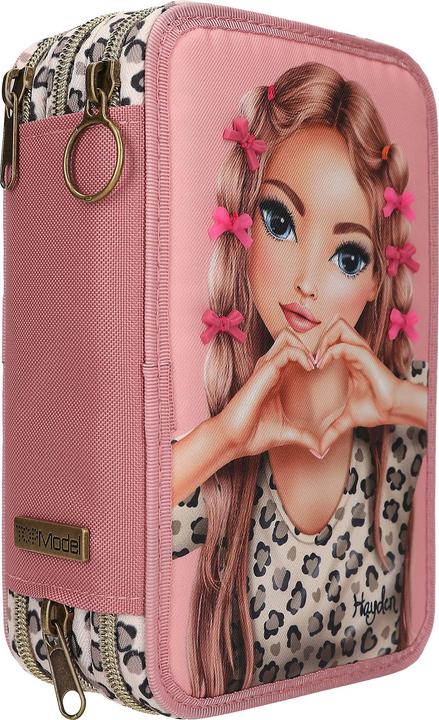 Produktbild Depesche TOPModel Federtasche 3fach Leoheart mit Schleifen