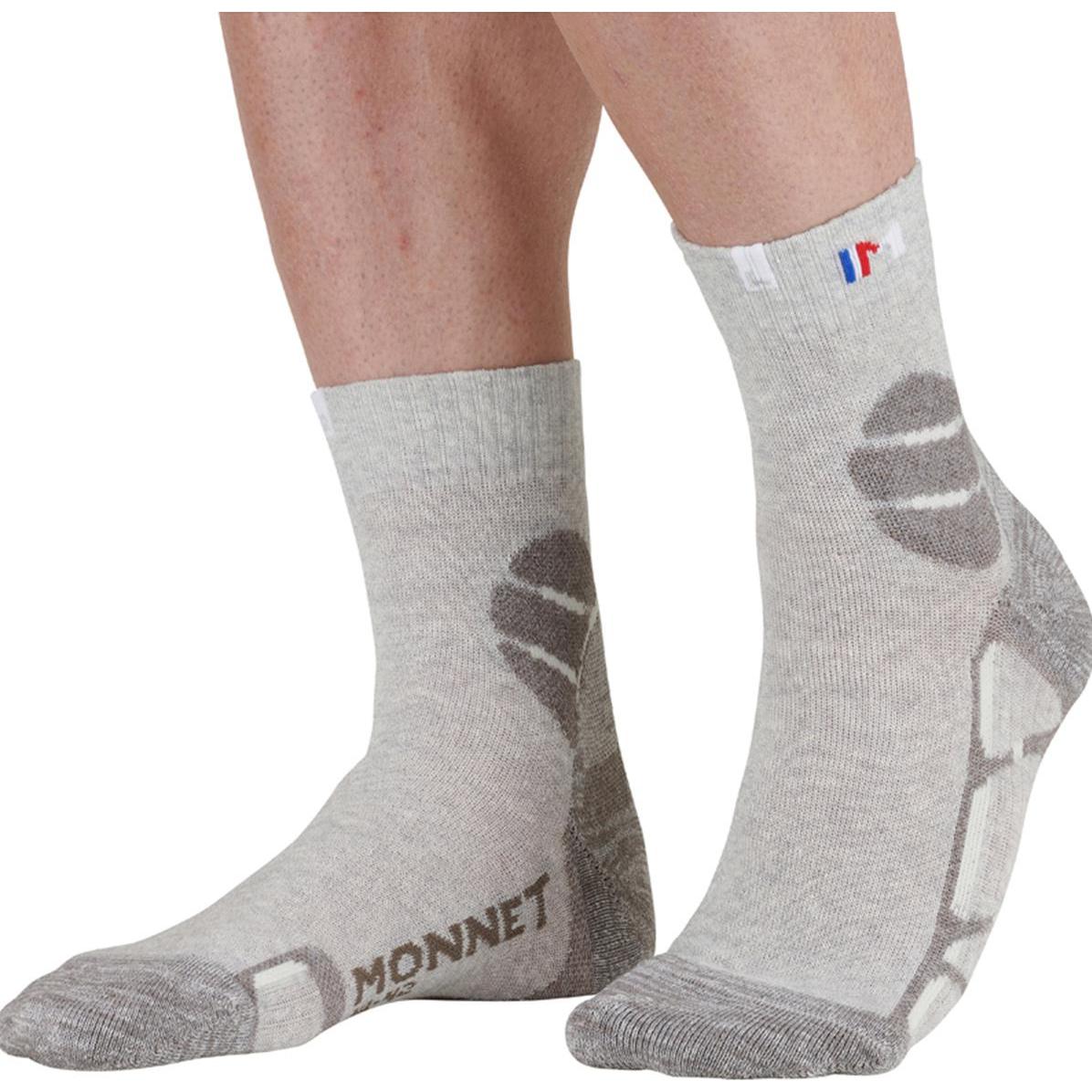 Monnet, Herren, Socken, Mid Lin, Grau, (35, 36)