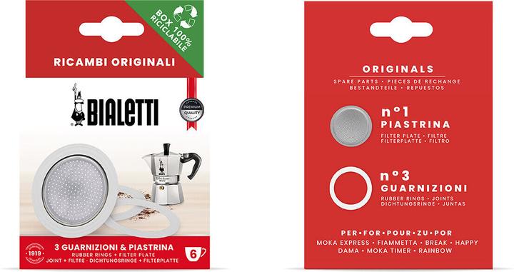Actual product image Bialetti Sealing ring & filter plate