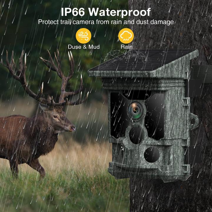 Image du produit Voopeak Wildkamera TC08 mit Solar