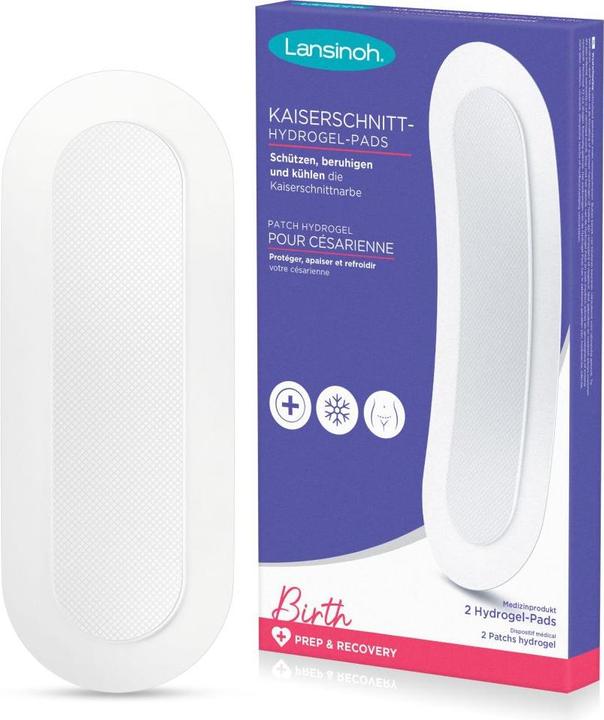 Actual product image Lansinoh Kaiserschnitt Hydrogel Pad