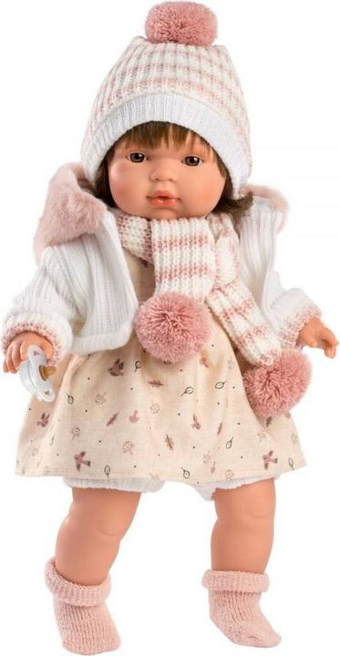 Llorens Lola-Puppe mit weichem Bauch, 38 cm