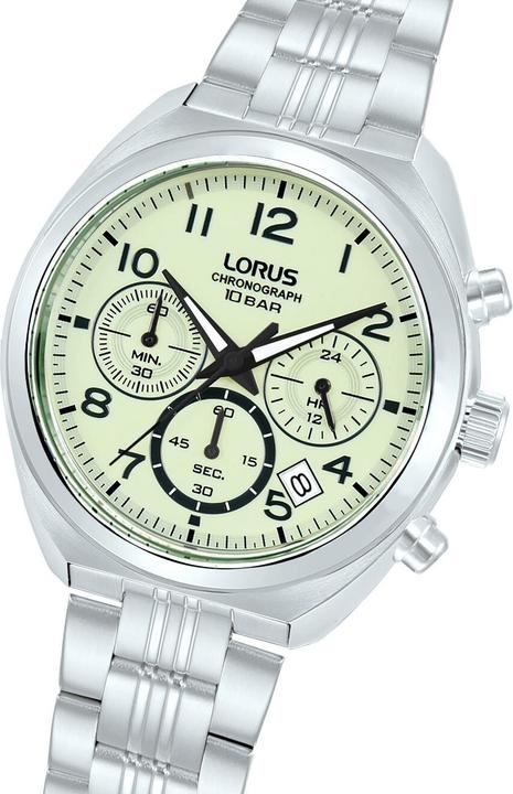 Produktbild Lorus RT393KX9 Herrenuhr Chronograph 41mm 10ATM (Analoguhr, Chronograph, 41 mm)