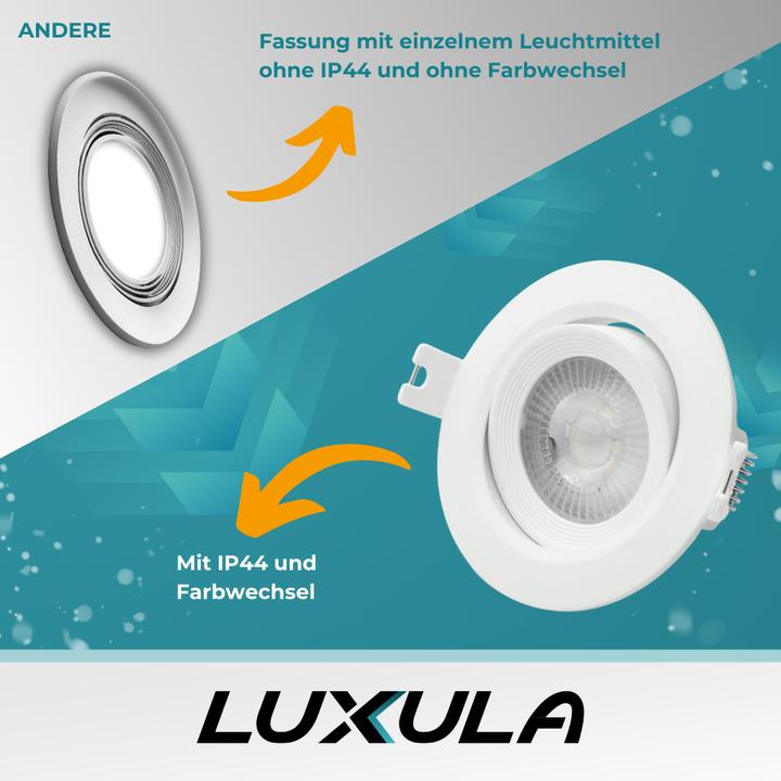 Image du produit Luxula Downlight à LED CCT (718 lm)