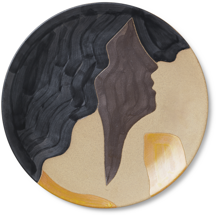 Ferm Living Ceramic Platter (37.5 x 37.5 cm)