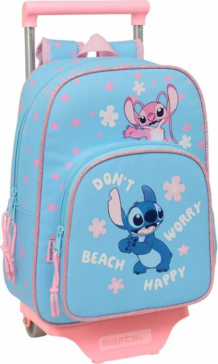 Lilo & Stitch Schulrucksack Happy Himmelsblau 26 X 11 X 67 Cm 26 X 34 X 11 Cm