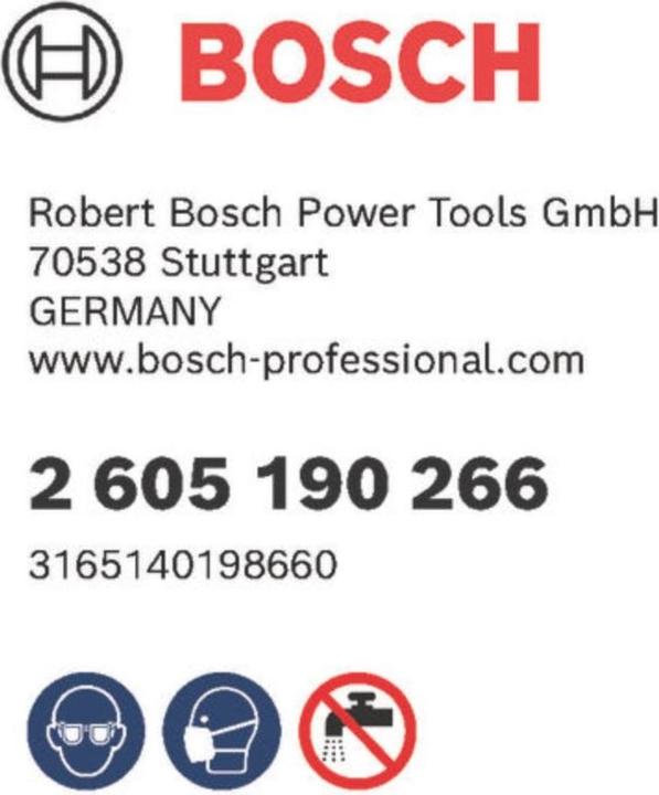 Produktbild Bosch Professional Zubehör Filterdeckel zu Staubbox HW3