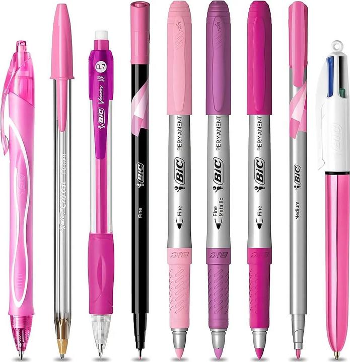 Image du produit Bic Ensemble rose et violet (9x)